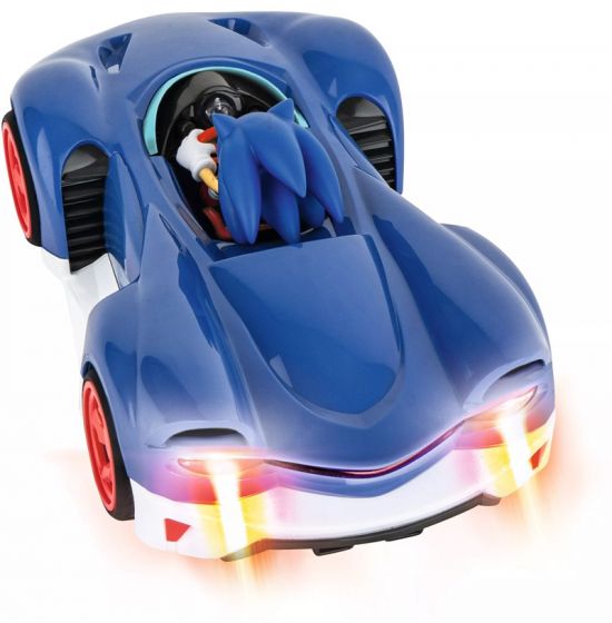 Carrera RC Team Sonic 2.4 GHz radiostyrt bil med lys - Sonic Racer 27 cm