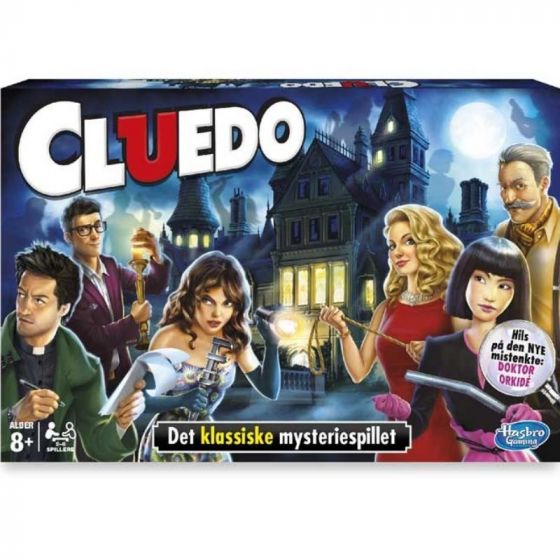Cluedo brettspill - Det klassiske mysteriespillet