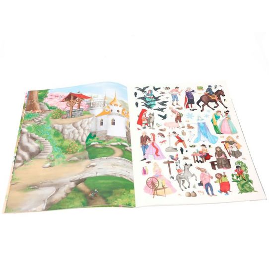 Fairy Tale aktivitetsbok med klistremerker