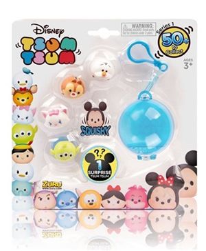 Disney Tsum Tsum Series 1 - 5 pack med beholder