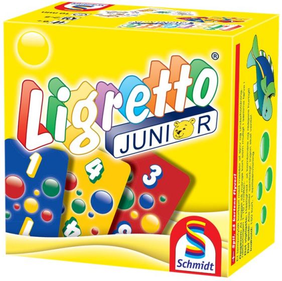 Ligretto Junior gul - kortspill