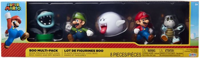 Nintendo Super Mario BOO figursett 5 stk  - 6 cm