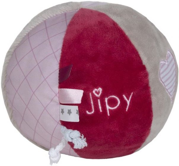 JIPY mjuk boll för bebisar - rosa