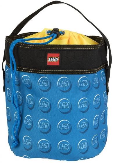 LEGO opbevaringspose 6,3L - blå med håndtag