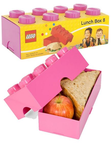 LEGO Matlåda Classic - Bright Purple/Medium Pink
