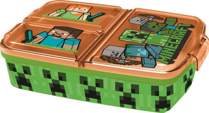 Minecraft matboks med 3 rom