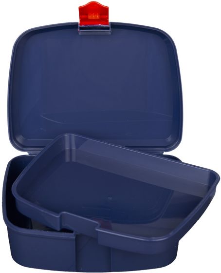 Brannmann Sam matboks med uttakbar beholder - blå