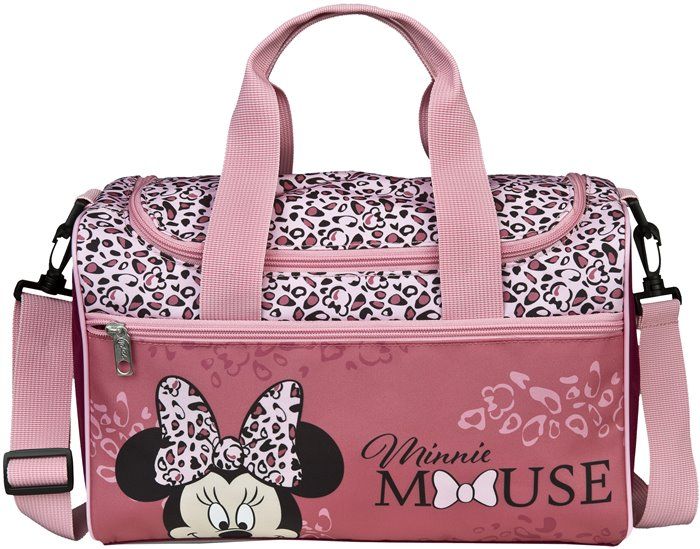 Disney Minni Mus gymbag med justerbar skulderstropp - rosa - 35 cm