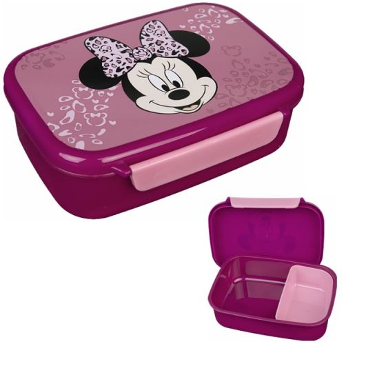 Disney Mimmi Pigg matlåda med avtagbar behållare - rosa