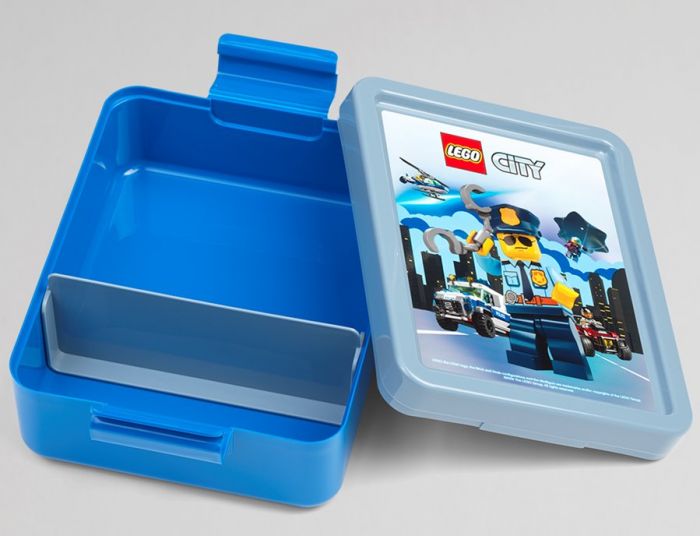 LEGO City Police matlåda och flaska