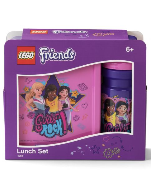 LEGO Friends matlåda och vattenflaska