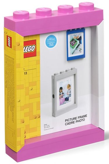 LEGO Storage bilderamme - pink