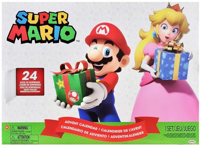 Nintendo Super Mario julekalender med figurer