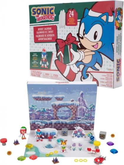 Sonic the Hedgehog Adventskalender med figurer och tillbehör