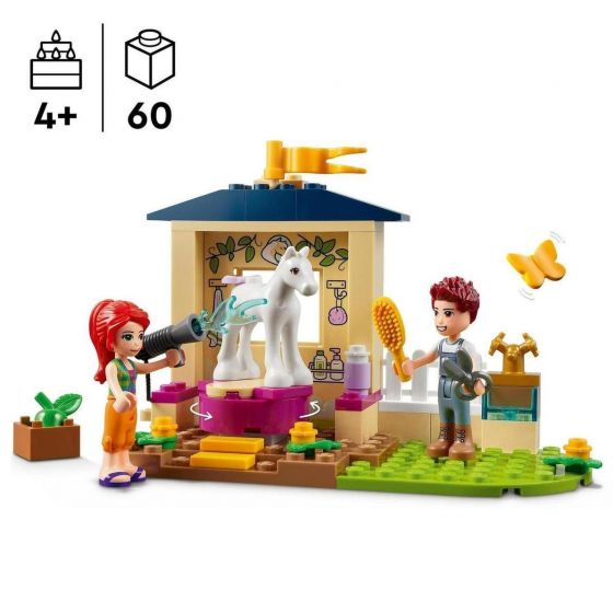 LEGO Friends 41696 Stall med ponnivask