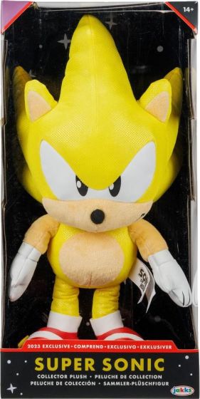 Sonic the Hedgehog bamse 38 cm - Super Sonic