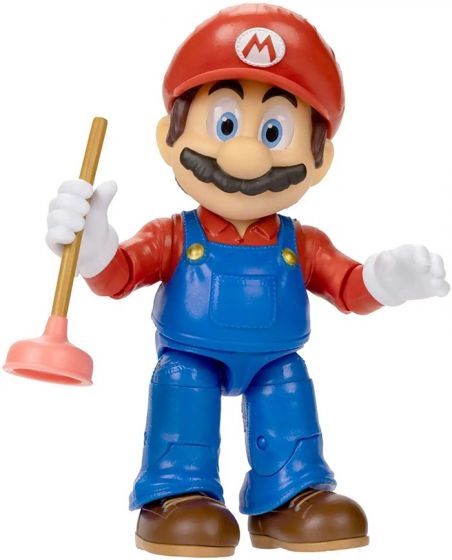 Super Mario Movie figur 13 cm - Mario med tillbehör