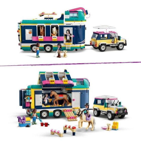 LEGO Friends 41722 Hästtävlingssläp