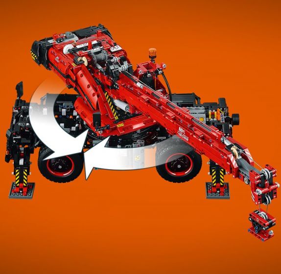 LEGO Technic 42082 Terrängkran