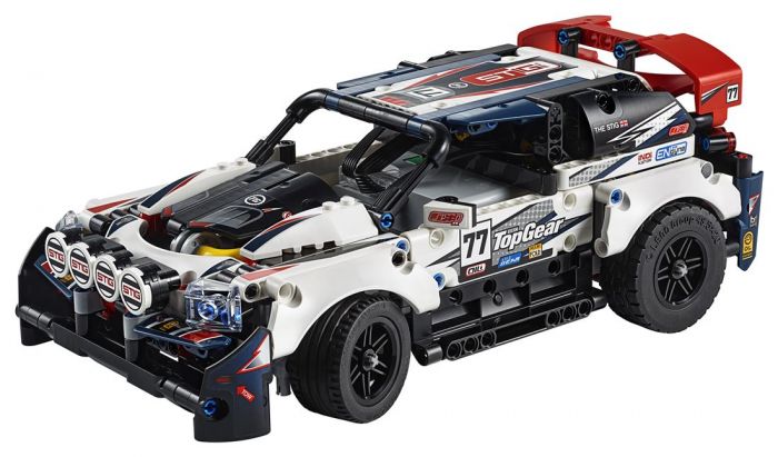 LEGO Technic 42109 Fjärrstyrd rallybil från Top Gear