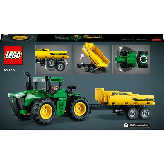 LEGO Technich 42136 John Deere 9620R-traktor med firehjulstrekk