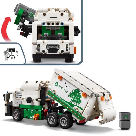 LEGO Technic 42167 Mack® LR Electric-skraldevogn