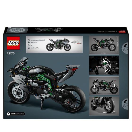 LEGO Technic 42170 Kawasaki Ninja H2R-motorcykel