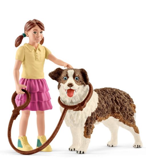Schleich Hundkoja med figur och hund 42376