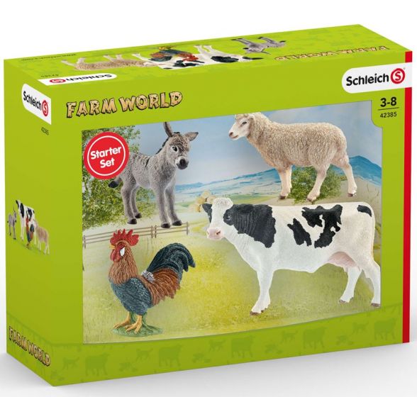 Schleich Farm World startpaket 4-pack