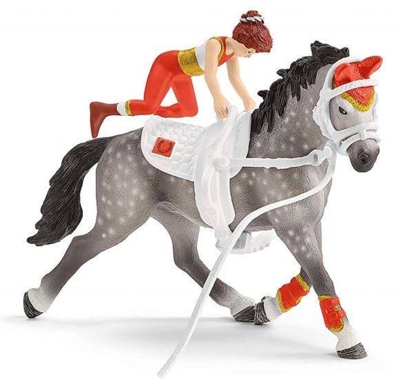 Schleich Horse Club Mia's ridesett - med figurer, hest og tilbehør