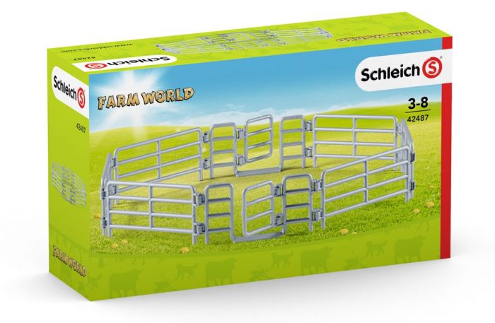 Schleich Farm World Innhegning - 6 gjerder og 2 porter