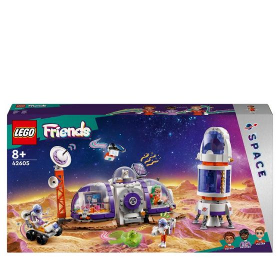 LEGO Friends Space 42605 Rymdbas på Mars med raket