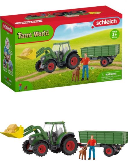 Schleich Farm World 42608 Traktor med anhænger