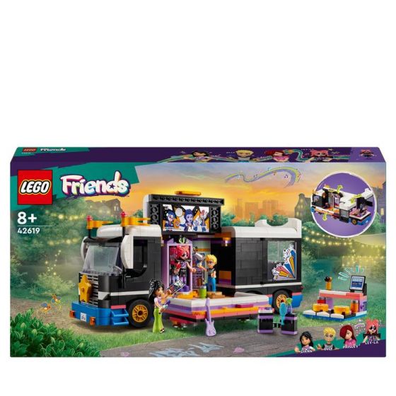 LEGO Friends 42619 Turnebuss for popstjerner