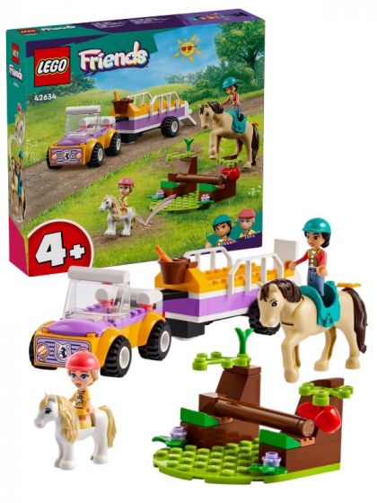 LEGO Friends 42634 Häst- och ponnysläp