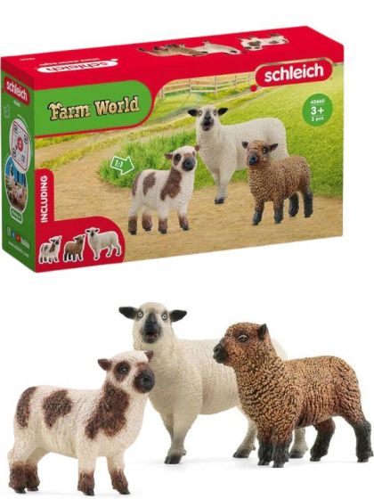 Schleich Farm World Fårvenner figurer 42660