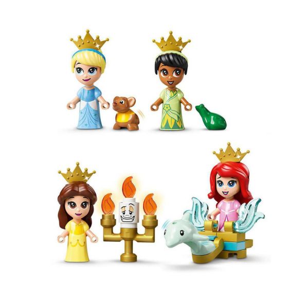 LEGO Disney Princess 43193 Eventyrboken om Ariel, Belle, Askepott og Tiana