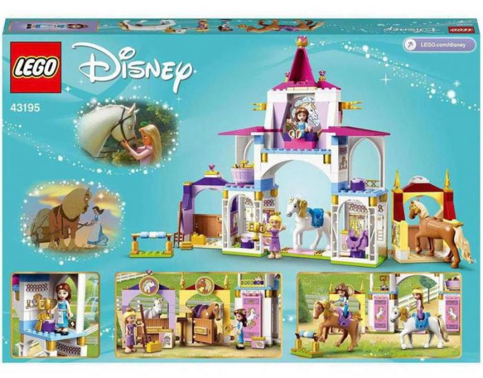 LEGO Disney Princess 43195 Belle og Rapunsels prinsessestall
