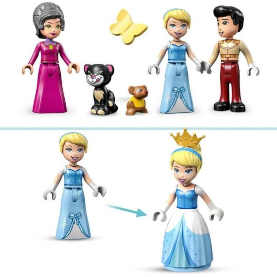 LEGO Disney Princess 43206 Slottet til Askepott og prinsen