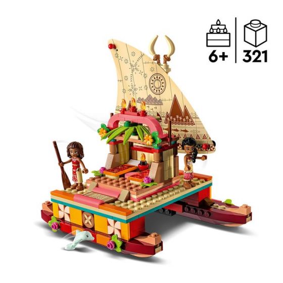 LEGO Disney Princess 43210 Vaianas vejfinderbåd