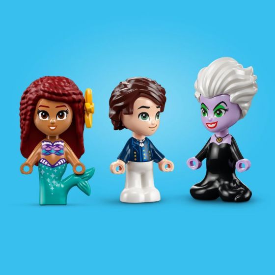 LEGO Disney Princess 43213 Den lilla sjöjungfrun – sagobok