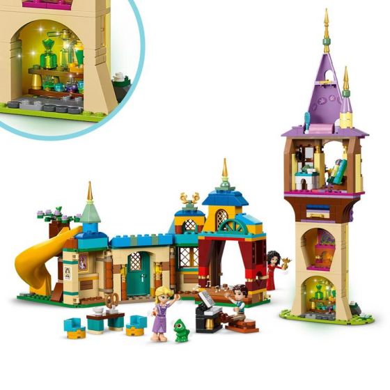 LEGO Disney Princess 43241 Rapunsels tårn og Den trygge andungen