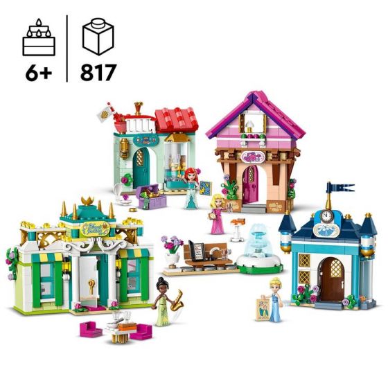 LEGO Disney Princess 43246 Disney-prinsesser på markedseventyr
