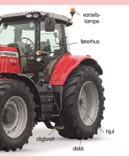 Pekebok - Min første bok om traktorer