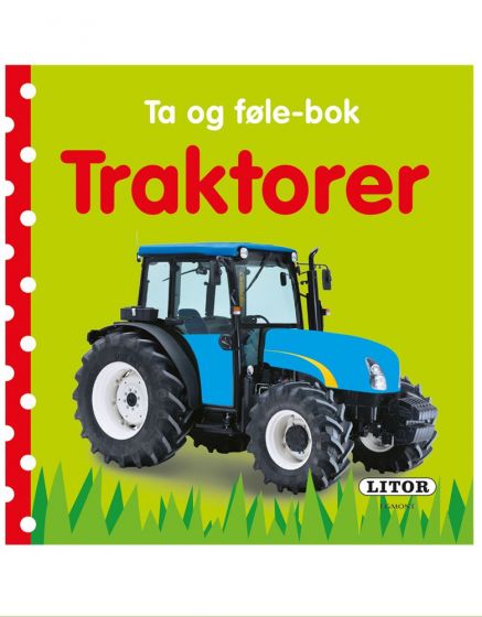 Lekebok - Traktorer - bok du kan ta og føle på 