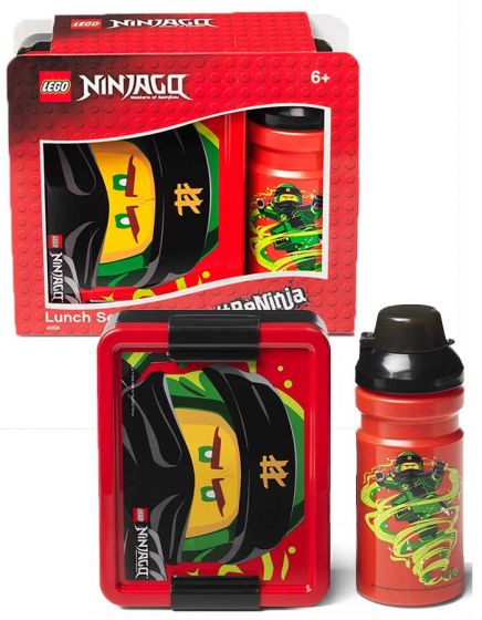 LEGO Ninjago matboks og drikkeflaske