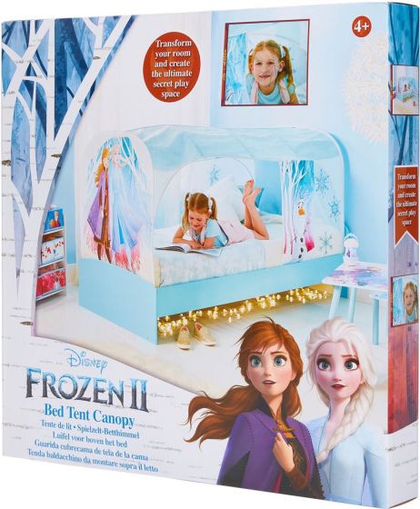 Disney Frozen 2 Tält över enkelsäng - passar till säng på upp till 2 meter