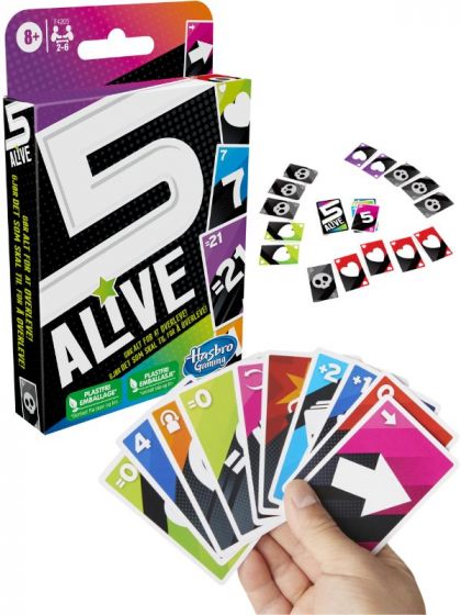 5 Alive kortspil for hele familien - dansk version
