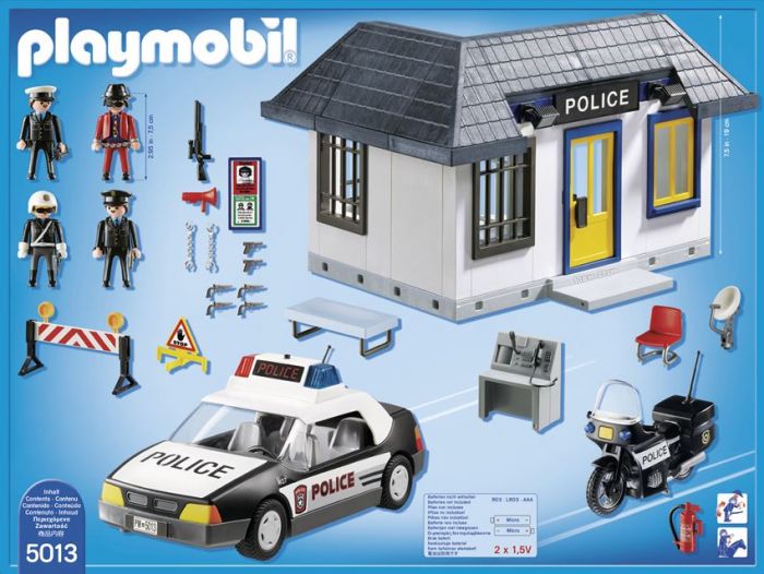 Playmobil City Action komplett polis-set 5013