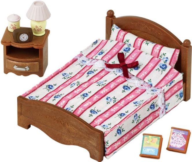 Sylvanian Families semi-dobbel seng med tilbehør